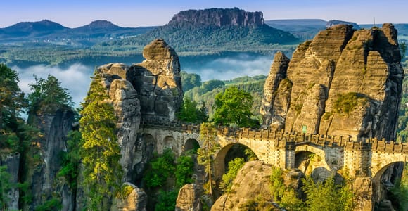 From Prague: Dresden and Bastei Bridge in Saxon Switzerland