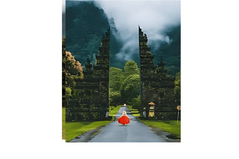 North Bali: Walking on the expanse of jati luwih rice fields