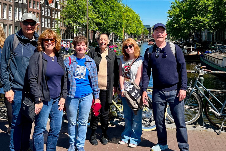 Amsterdam: Small Group Walking Tour with Fun Guide Walking Tour in Amsterdam with Enthusiastic and Fun Guide