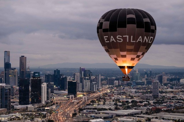 Visit Melbourne Sunrise Hot Air Balloon Experience with breakfast in Melbourne, Australia