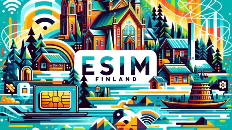 Финляндия e-SIM безлимитный трафик