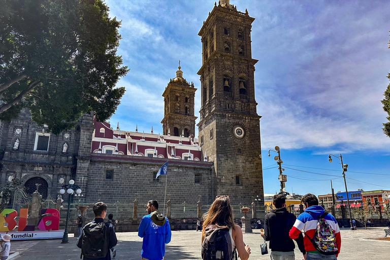 From Mexico City: Puebla, Taxco & Prehispanic Mine in 2 Days