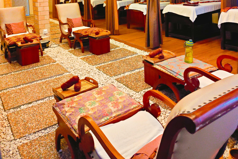 بنتان: تدليك استوائي وباقة سبا حصرية ليوم كاملطقوس ديروميسا 140 دقيقة مع خدمة النقل من الفندق