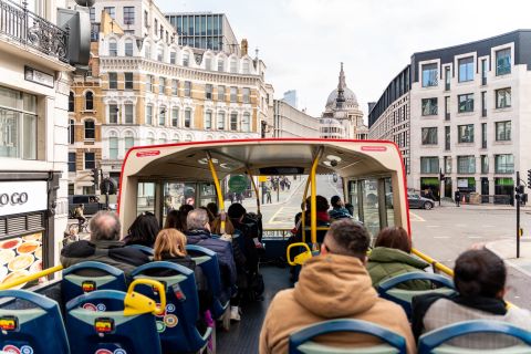Londres : visite London Discovery en bus touristique Tootbus