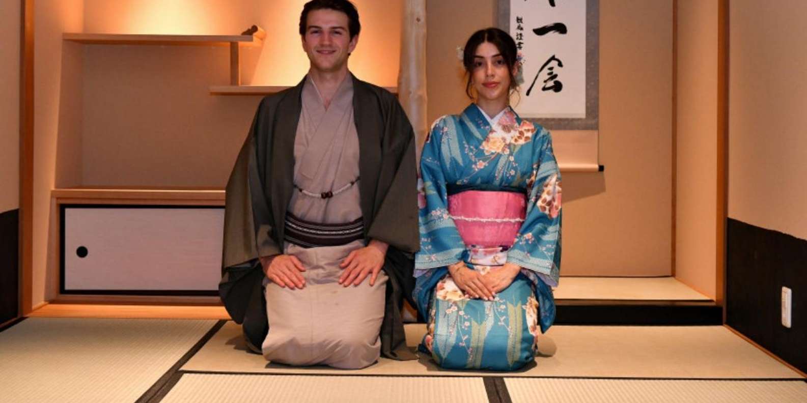 Kyoto: Kimono Tea Ceremony at Orizuruya Gion