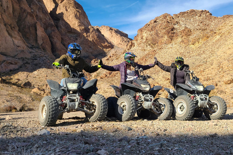 Las Vegas : Eldorado Canyon : visite guidée d'une demi-journée en ATV/UTVVisite d'une demi-journée du canyon d'Eldorado en quad monoplace