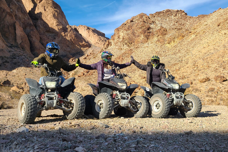 Las Vegas : Eldorado Canyon : visite guidée d'une demi-journée en ATV/UTVVisite d'une demi-journée du canyon d'Eldorado en quad monoplace