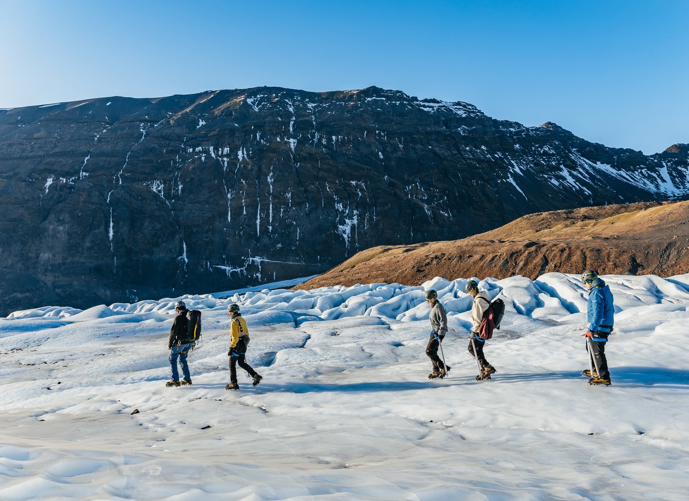 Skaftafell Nationalpark: Falljokull-gletsjeren - let vandretur