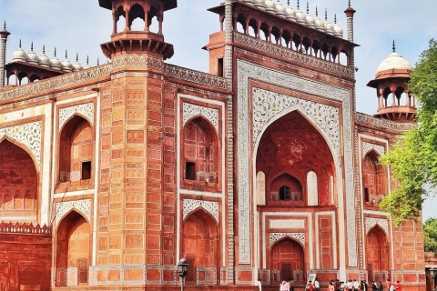 Agra: Prywatna całodniowa wycieczka do Taj Mahal i fortu Agra