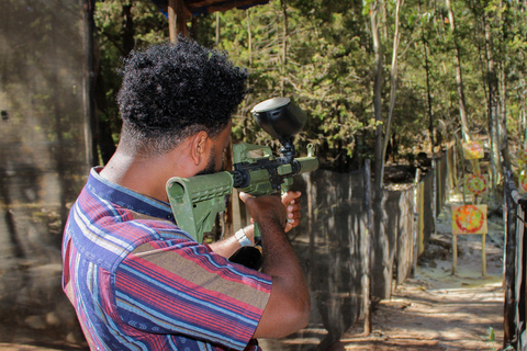 Addis Abeba Entoto Mtn: Reiten, Paintball und ZiplineEntoto Mtn: Reiten, Paintball und Zipline-Hochseilgarten