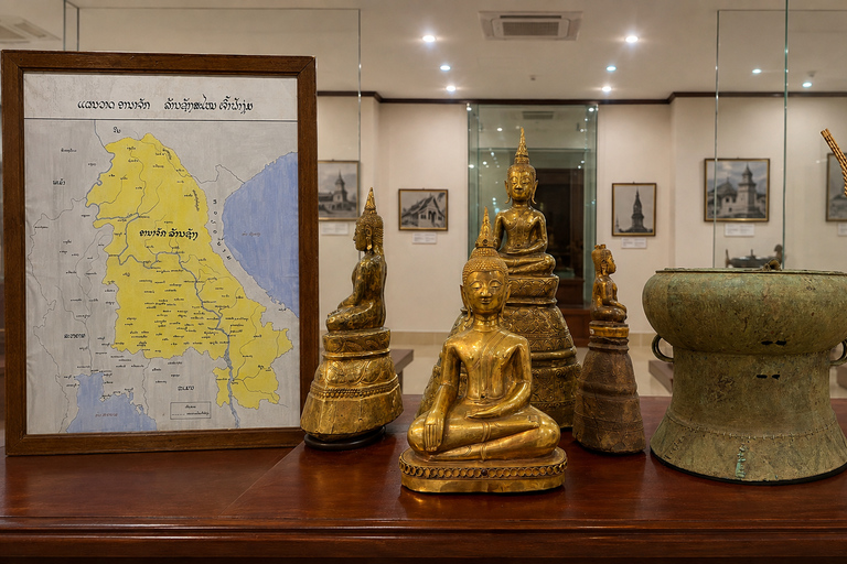Vientiane: Private City Tour by Electric Vehicle with Guide Private Culture, and History Tour Only
