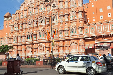 Recorrido a pie por la Ciudad Rosa con nosotros ( Un paseo Haritage por Jaipur)