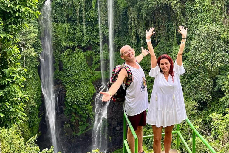 Bali Nord: Cascate e terrazza di riso di Sekumpul e BanyumalaTour privato senza biglietti d'ingresso