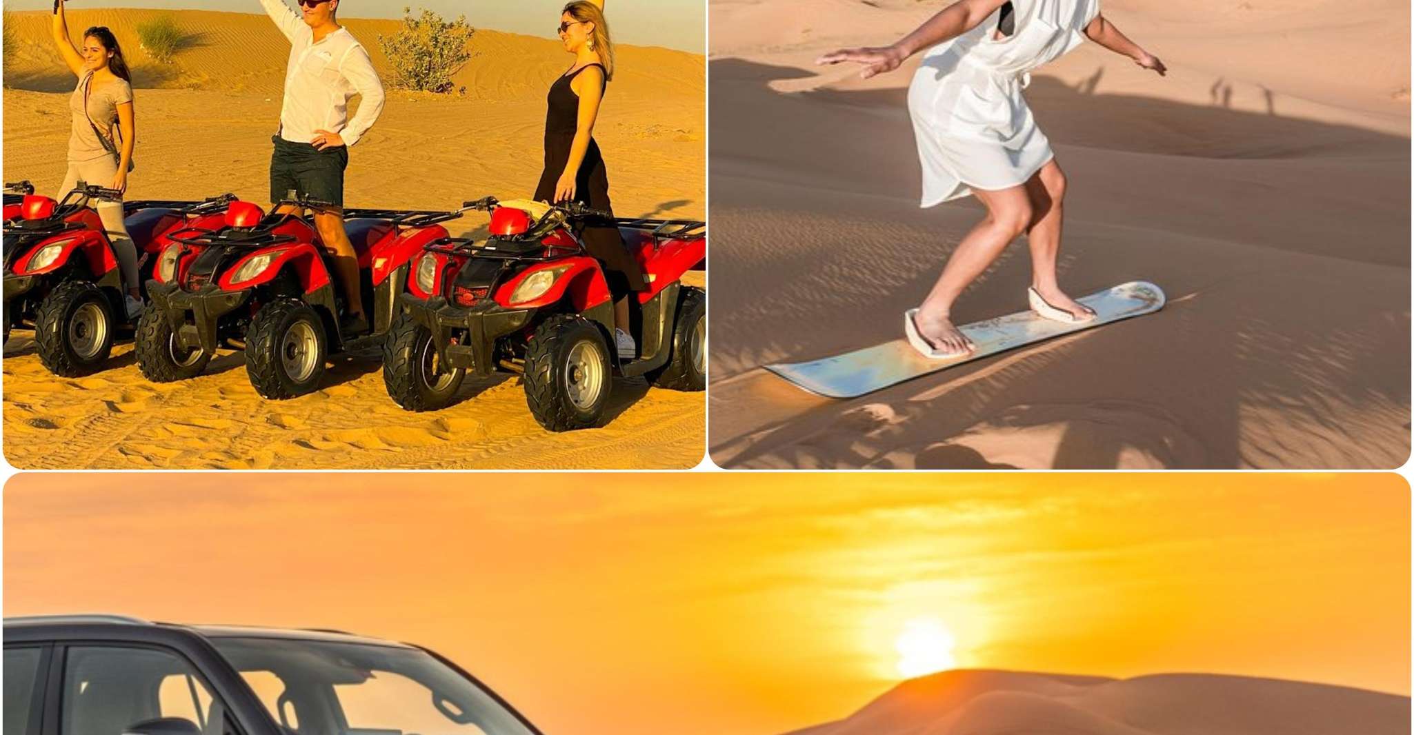 Doha:ATV,Quad or Buggy Dune Bashing,CamelRide & Sandboarding photo 13