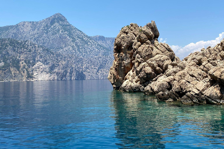 Antalya&amp;Kemer: Suluada båttur,Adrasan Bay,Maldivernas strandTransfer från Alanya