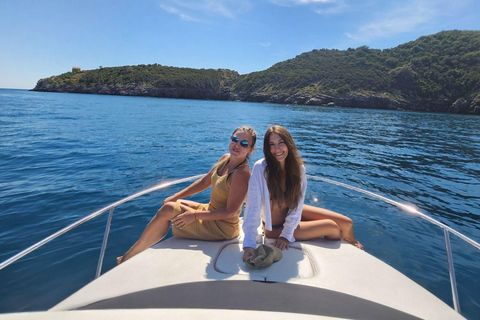 Private Panoramic Boat Tour with Swimming Stops in Budva Private Panoramic Boat Tour with Swimming Stops 3h