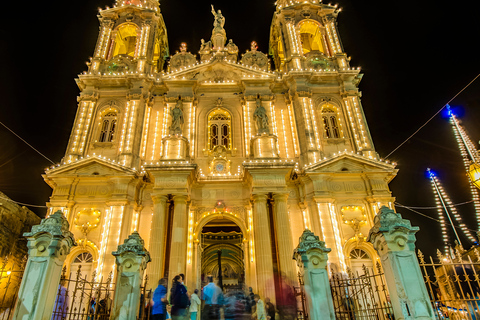 Malta: Village Festa and Fireworks Guided Tour