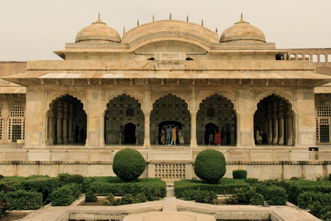 Jaipur: Excursão de meio dia ao Forte Amer, Jal Mahal e Stepwell