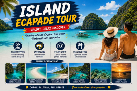 Coron: 5-Night Getaway with Tours and Transfers