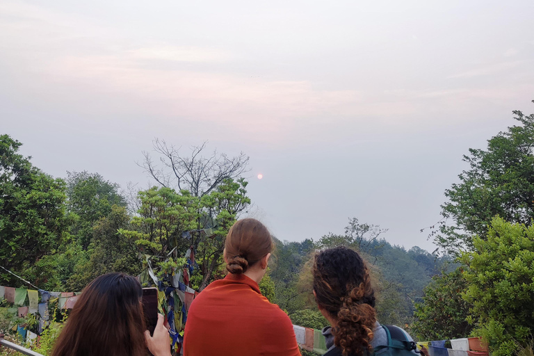 Von Kathmandu: Nagarkot Himalaya Sonnenaufgang mit dem Privatwagen