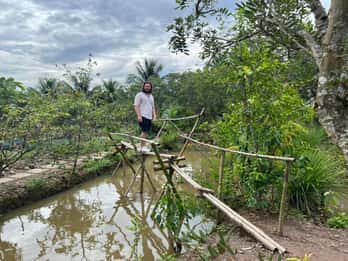 Mekong Ben Tre: bicicletta, barca e sampan da Ho Chi Minh City