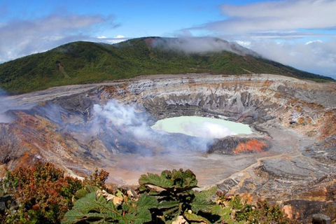 Depuis San Jose : Excursion privée d&#039;une journée au volcan Poás et ses environs