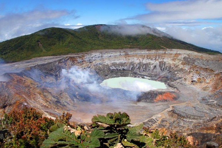 Depuis San Jose : Excursion privée d&#039;une journée au volcan Poás et ses environs