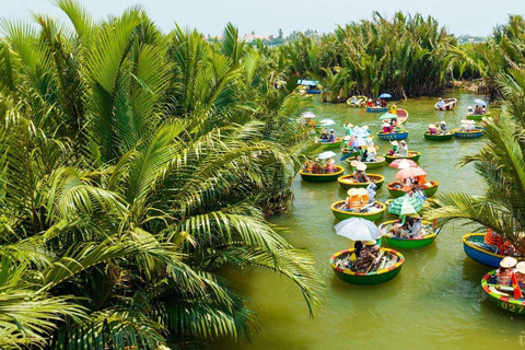 Da Nang &amp; Hoi An: Kokosnuss-Bootsfahrt + Kaffee-WorkshopAbholung in Da Nang: Kokosnuss-Bootsfahrt + Kaffee-Workshop