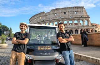 Rom: Private Golfcart-Tour mit einheimischem Fahrer