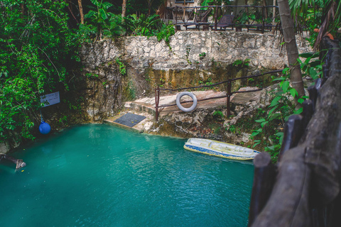 Puerto Morelos: Tour of two cenotes with lunch included. Mayan Museum and Cenotes Tour - Cancun Transportation