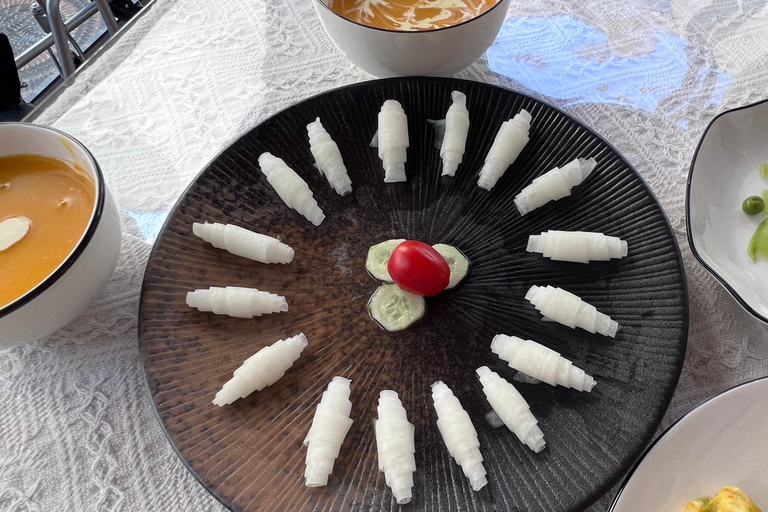 Visite du marché de Pékin avec un festin familial de 10 plats