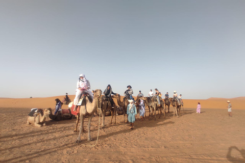 Marrakech to Fes 3 day Desert Tour Camel & luxury Tente Marrakech to Fes 3 day Desert Tour Standard Desert Tents