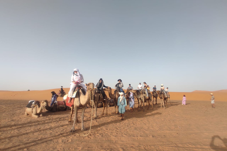 Marrakech to Fes 3 day Desert Tour Camel & luxury Tente Marrakech to Fes 3 day Desert Tour Standard Desert Tents