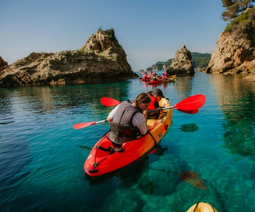 EXCURSION GUIADA EN KAYAK - INICIACIÓN 1h 15m