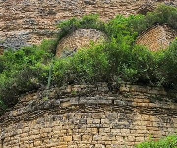 Chachapoyas: Llaqta van Kuelap | Kabelbaan - Ingang |