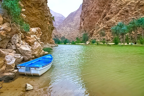 Excursion privée à Wadi Shab + gouffre