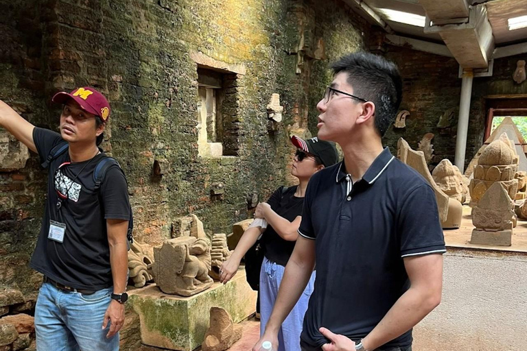 Desde Da Nang: Clase de Cocina de Cam Thanh y Santuario de My SonDa Nang:Clase de Cocina en Cam Thanh y Excursión en Grupo al Santuario de My Son