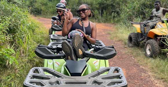 Accra: Quadbike, Waterfall, Lunch & Aburi Adventure Tour