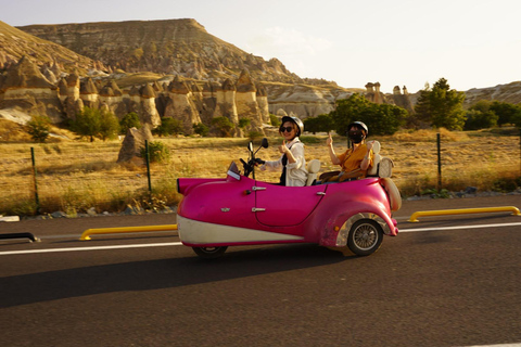 Cappadocia: Electric Trike Tour with Valley Photo Stops Private Electric Trike Tour