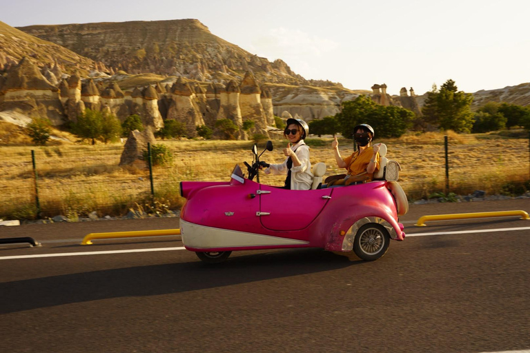 Cappadocia: Electric Trike Tour with Valley Photo Stops Private Electric Trike Tour
