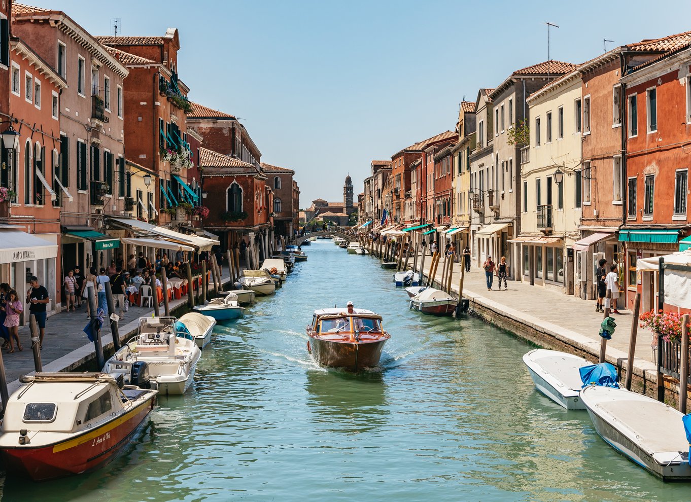 Venedig: Burano, Torcello og Murano bådtur med glaspusteri