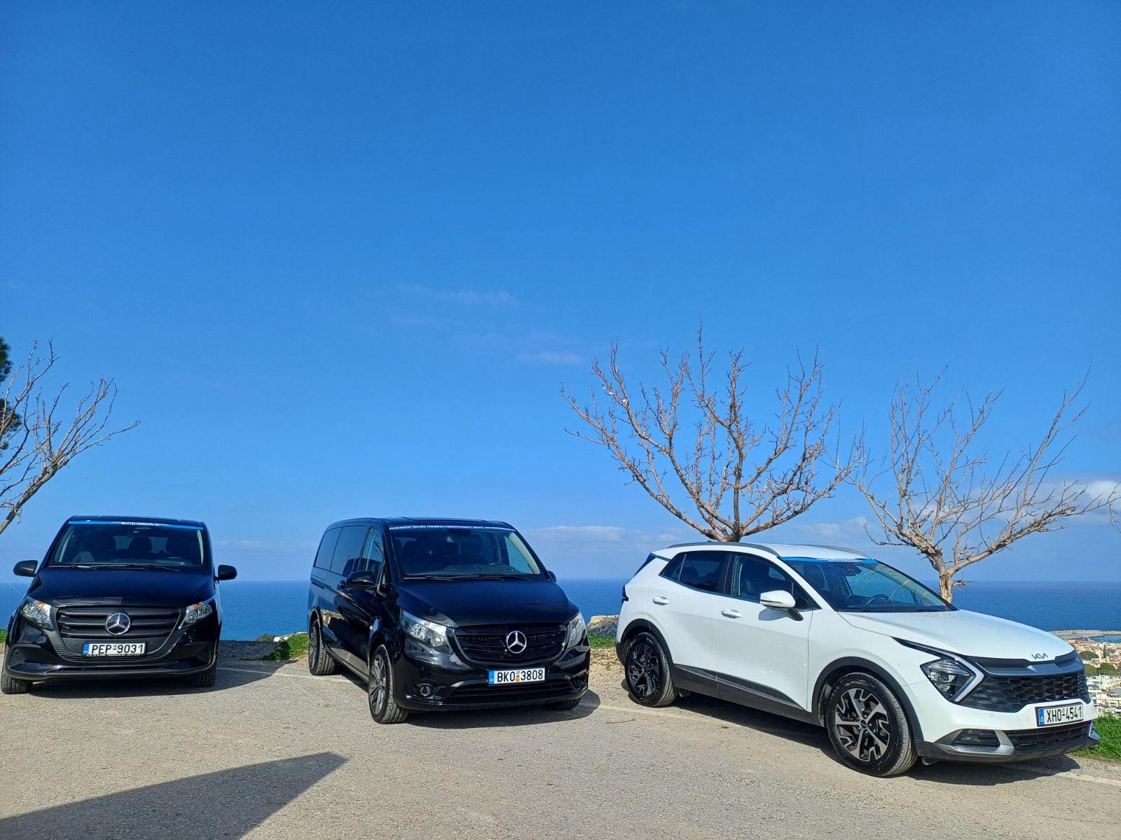 Kreta: Privater Transfer vom/zum Flughafen und Hafen von Heraklion