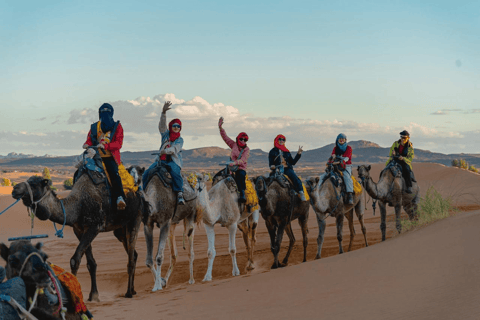 Fes to Marrakech: 2Day Desert trip Luxury camp, quads, meals Return Marrakech: Private Luxury Tent Ensuite Bathroom & AC