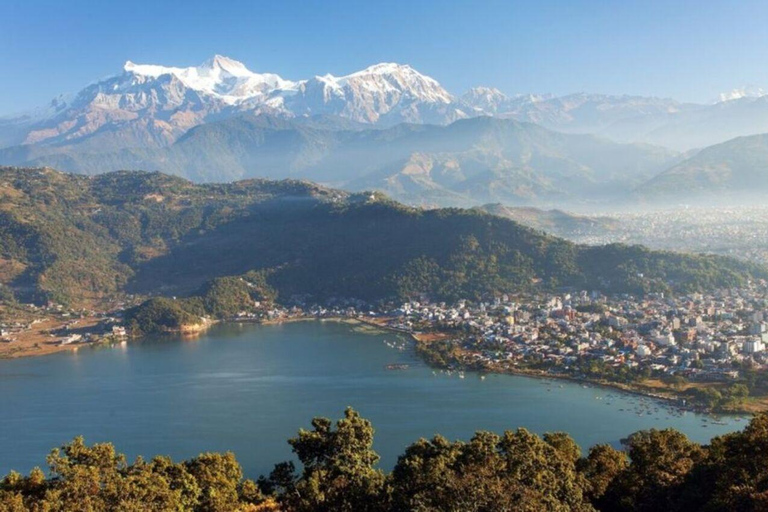 Excursão ao nascer do sol em Pumdikot (vista do Himalaia e do lago) em Pokhara