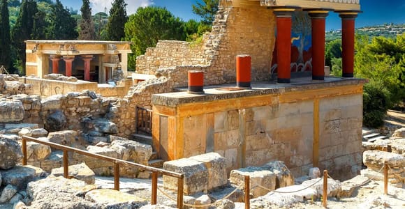 Ab Chania: Palast von Knossos, Museum, Iraklio – Tagestour