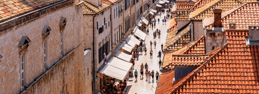 Visite à pied de Dubrovnik avec transport depuis Budva