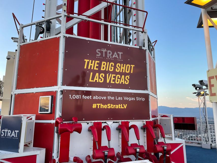 Big Shot, Stratosphere, The Big Shot thrill ride shoots pas…