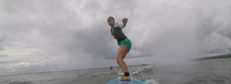 Oahu, Côte Nord : Leçon de surf