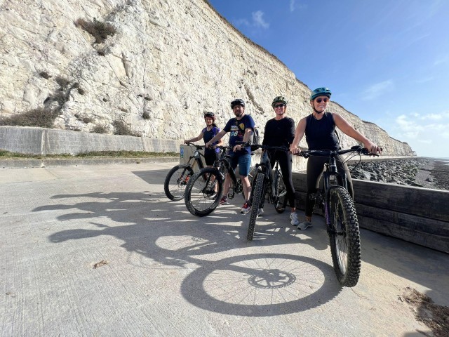 Visit Brighton Coastline E-Bike Tour in Seven Sisters