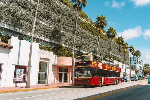 Miami: Hop-On/Hop-Off-Bustour Sightseeing-Tour mit dem Open-Top-Bus1-Tages-Ticket